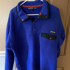 Patagonia Fleece Vintage XL Blue